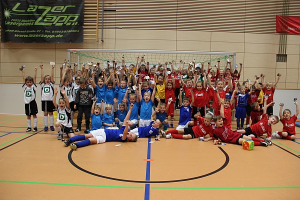Teilnehmer beim Bambini-Turnier