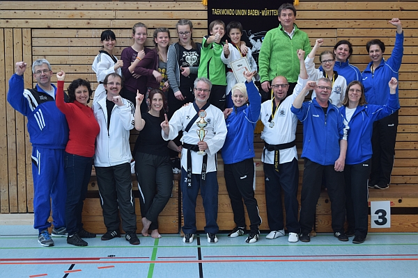 Das Blaufelder Team bei der Württembergischen Meisterschaft 2016
