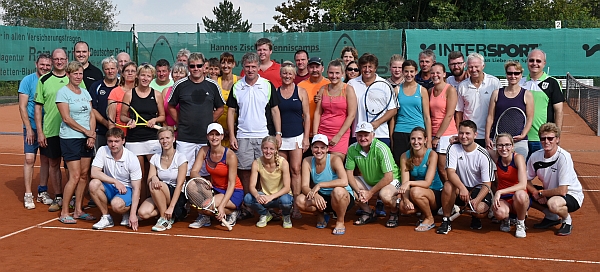 Teilnehmer beim diesjährigen Mixed Ü70